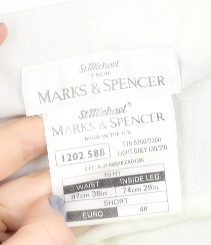 Marks and Spencer Men's Grey Dress Pants 38R