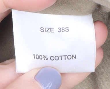 Platinum Collection Men's Beige Chino 38S Trousers