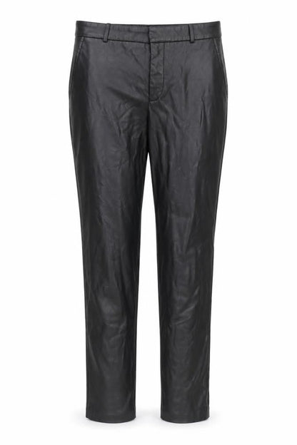 Womens UK Size 10 Zara Regular Fit Dress Pants Black Trousers