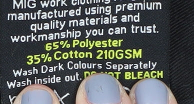 Mud Ice Gravel Men's Black Cargo Trousers, Size 36