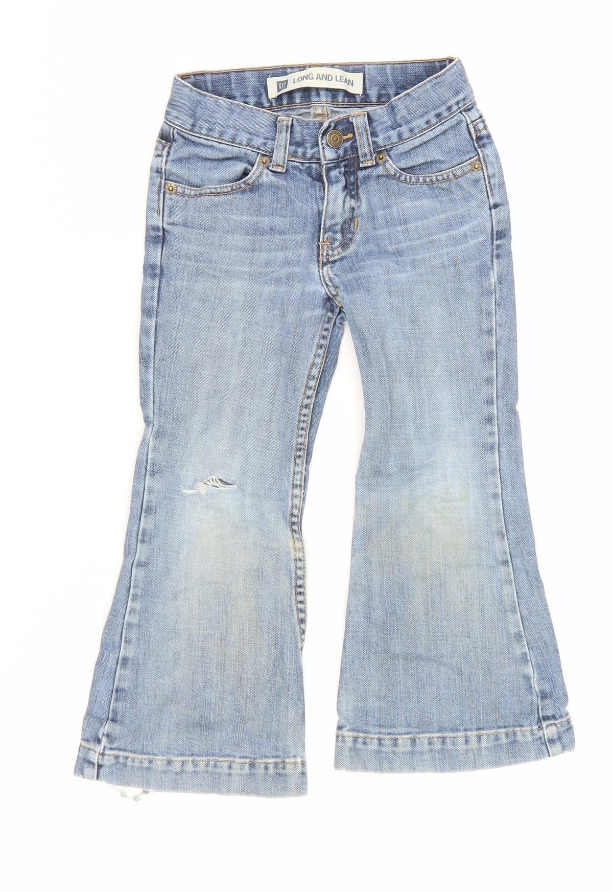 Gap Girls Blue Flared Jeans 4 Years