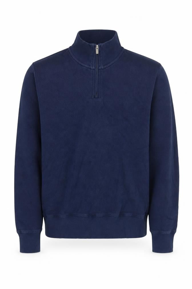 Mens UK Size S GANT Blue Full Zip Jumper