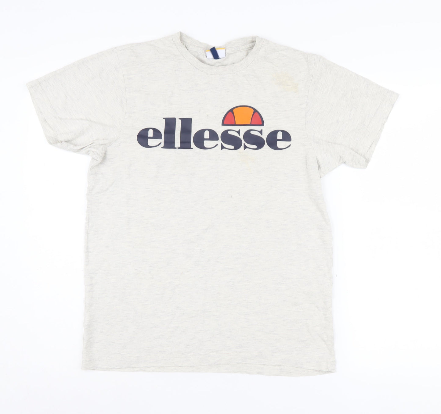 Womens UK Size 8 ellesse Ivory Basic T-Shirt