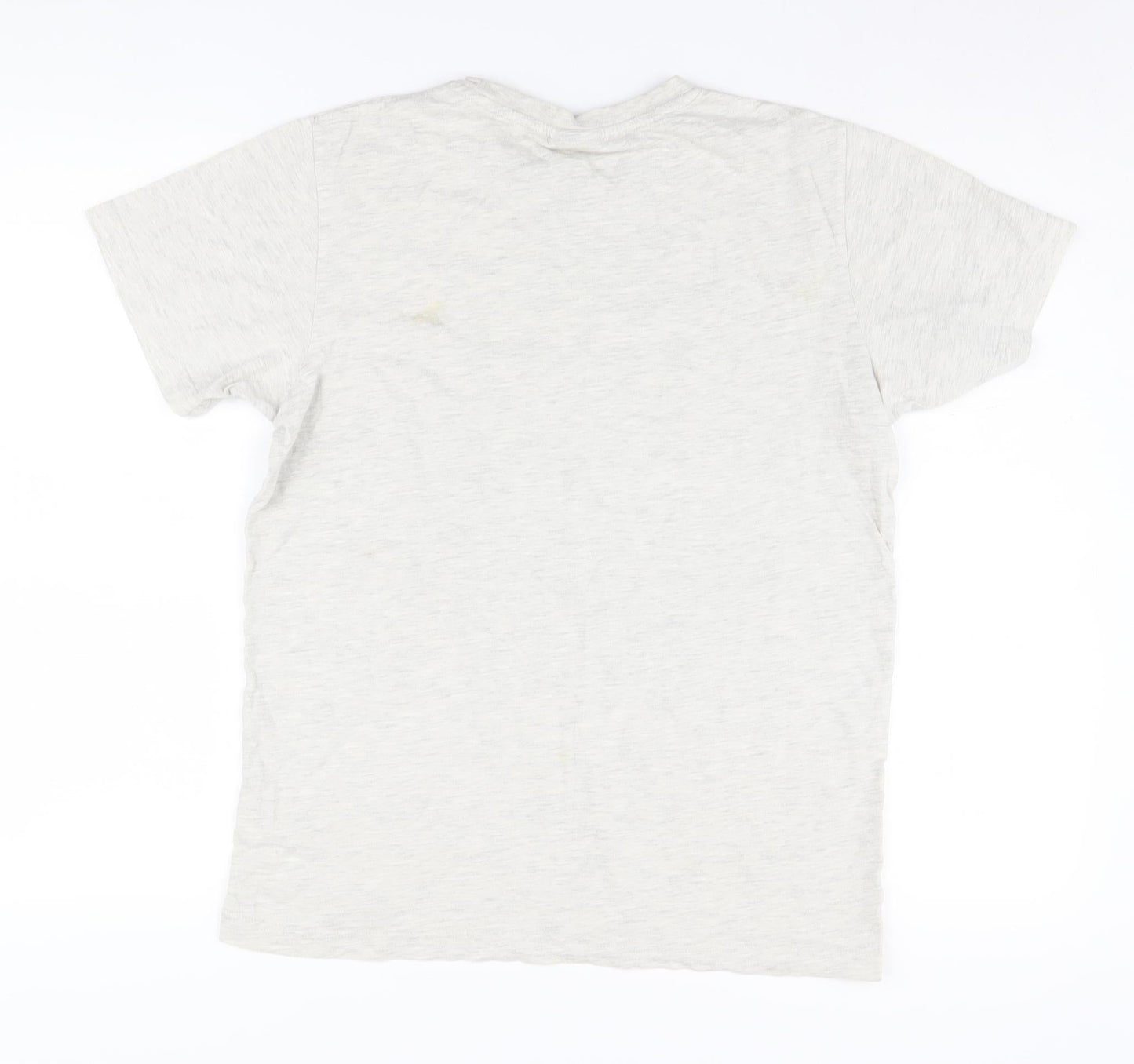 Womens UK Size 8 ellesse Ivory Basic T-Shirt