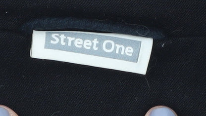 Street One Women's Black Blazer Jacket, Size 10