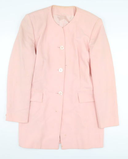 Womens UK Size 14 Hamells Regular Pink Suit Jacket