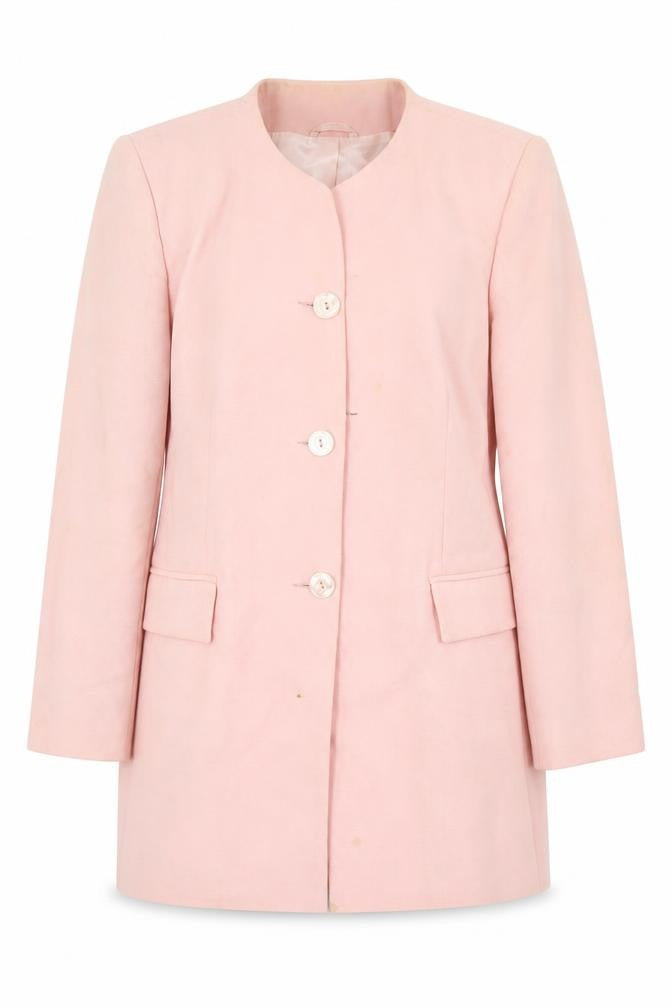 Womens UK Size 14 Hamells Regular Pink Suit Jacket