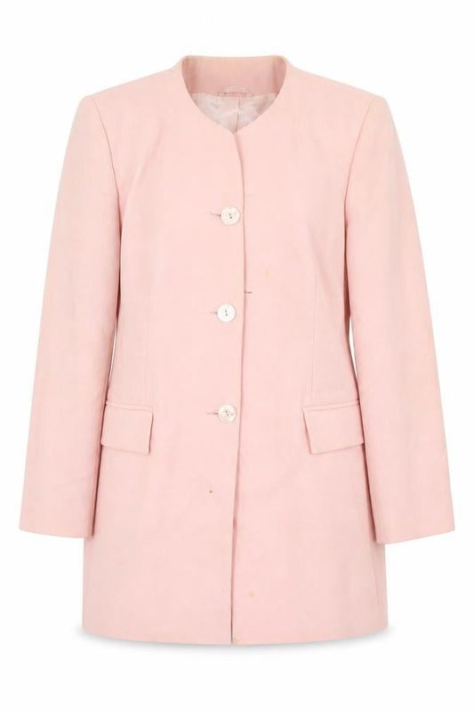 Womens UK Size 14 Hamells Regular Pink Suit Jacket