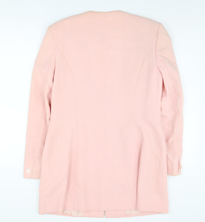 Womens UK Size 14 Hamells Regular Pink Suit Jacket