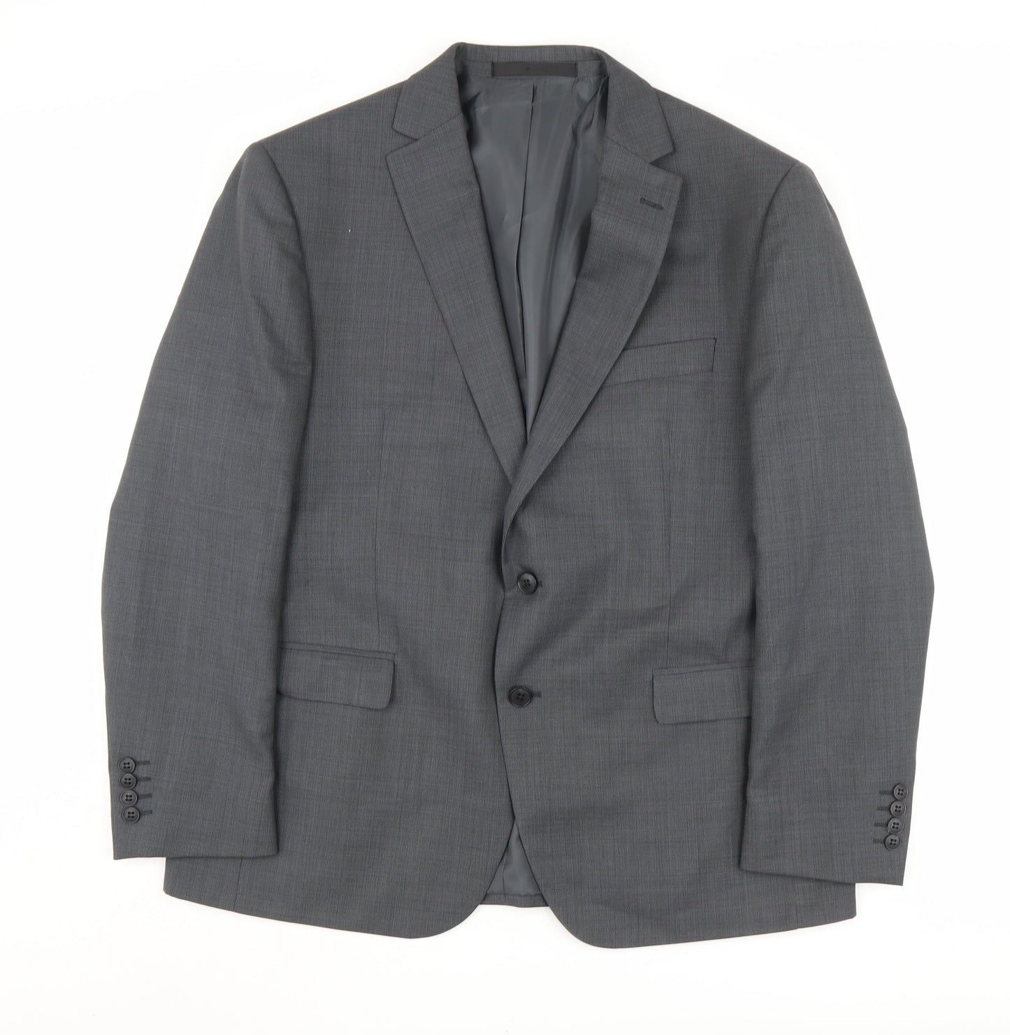 Mens UK Size 44 Marks and Spencer Regular Grey Suit Jacket