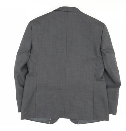 Mens UK Size 44 Marks and Spencer Regular Grey Suit Jacket