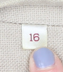 EWM Pure Classics Women's Beige Blazer Size 16