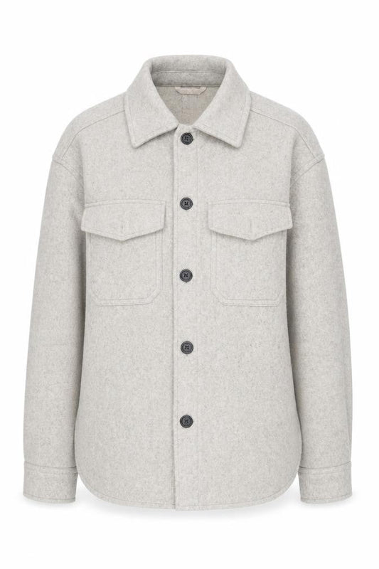 H&M Women’s Beige Collared Cardigan S