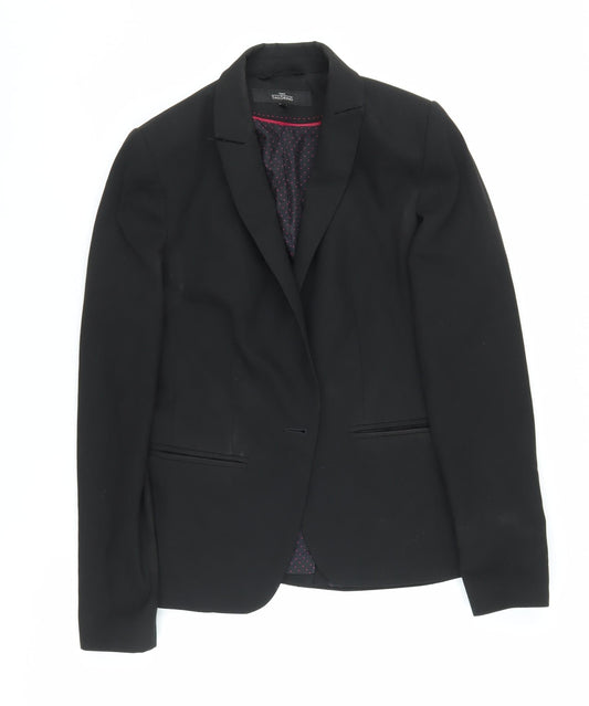 Next Women's Black Suit Jacket Blazer Size 6 Business