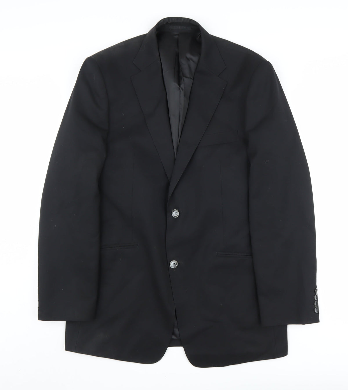 Black Label Peter Drew Men's Black Blazer 40L