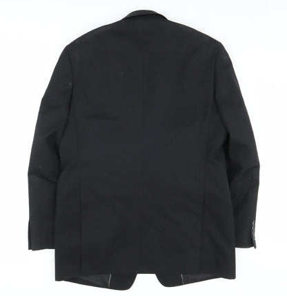 Black Label Peter Drew Men's Black Blazer 40L