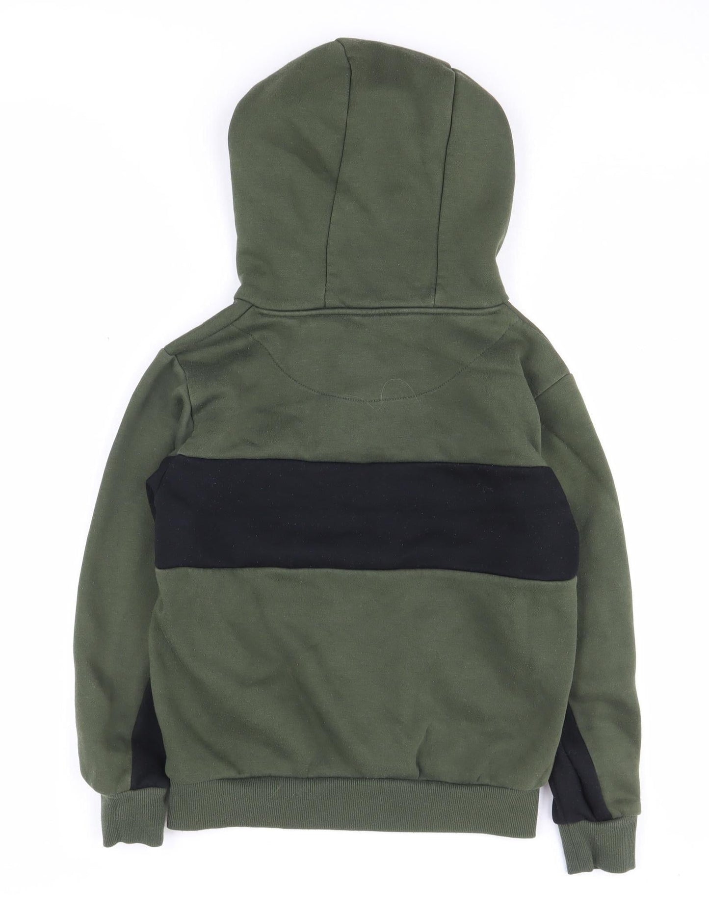 Fila Boys Green Pullover Hoodie 10-11 Yrs - Logo Graphic