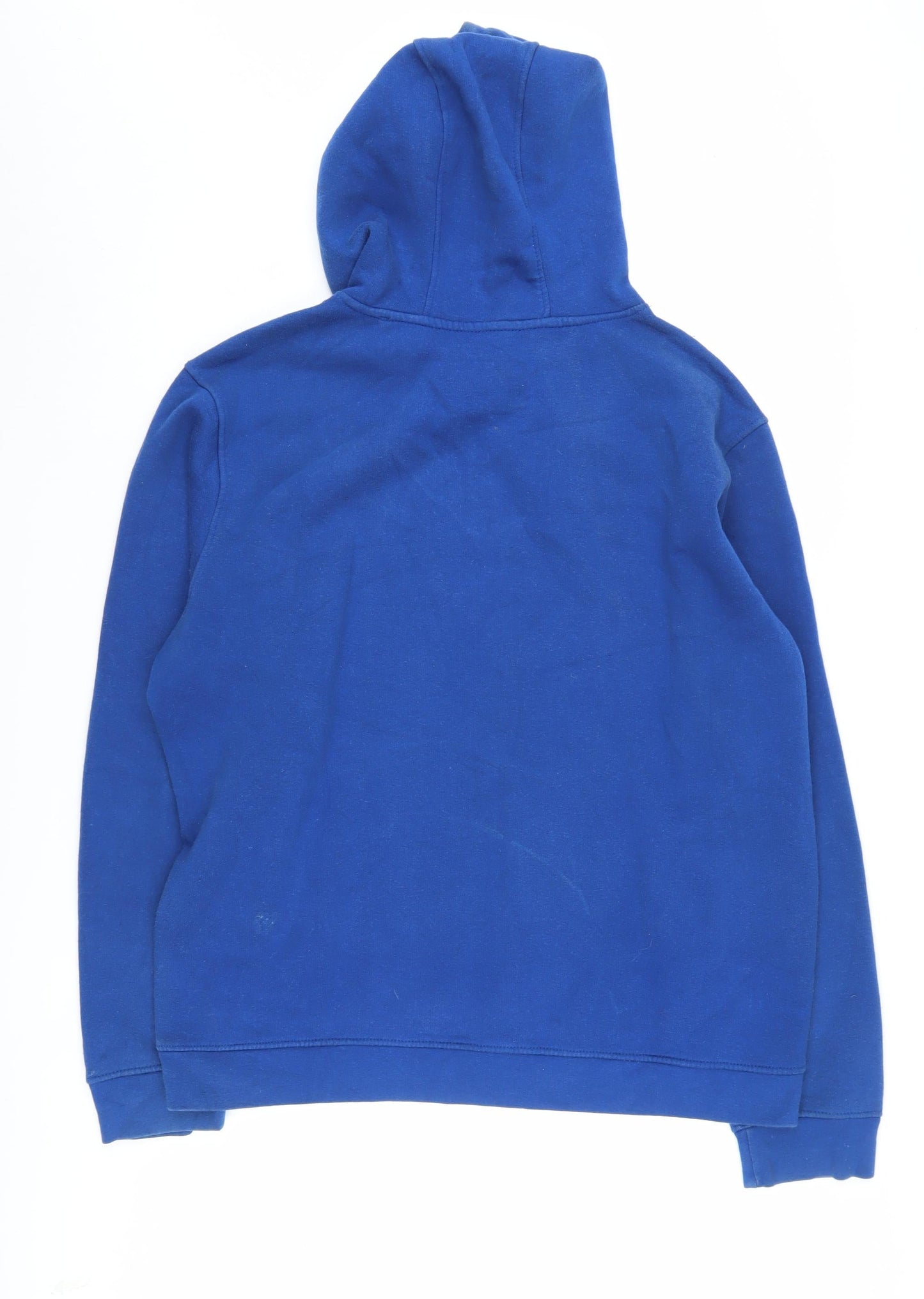 Sustainable Clothing Essentials Blue Pullover Hoodie, Unisex XL - Cotton Blend