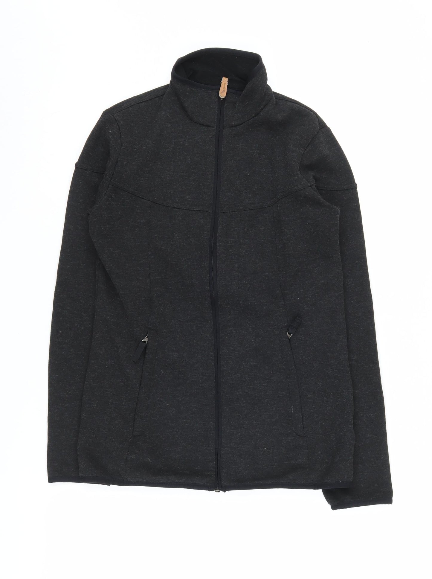 Womens UK Size S DECATHLON Black Basic Jacket