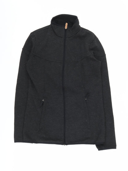 Womens UK Size S DECATHLON Black Basic Jacket