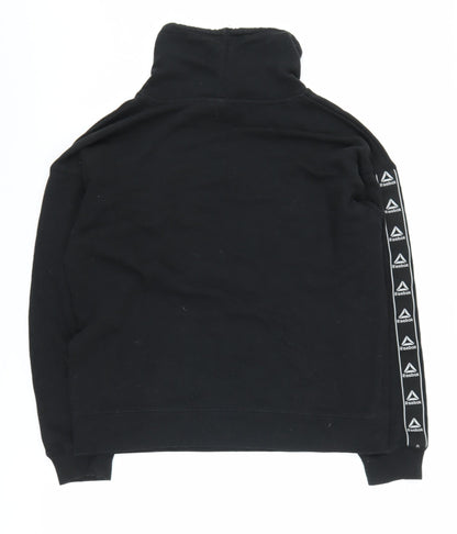 Reebok Black Unisex Adults Sweatshirt L Pullover