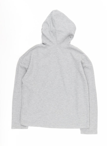 Zara Women’s Grey Pullover Hoodie, Size 26