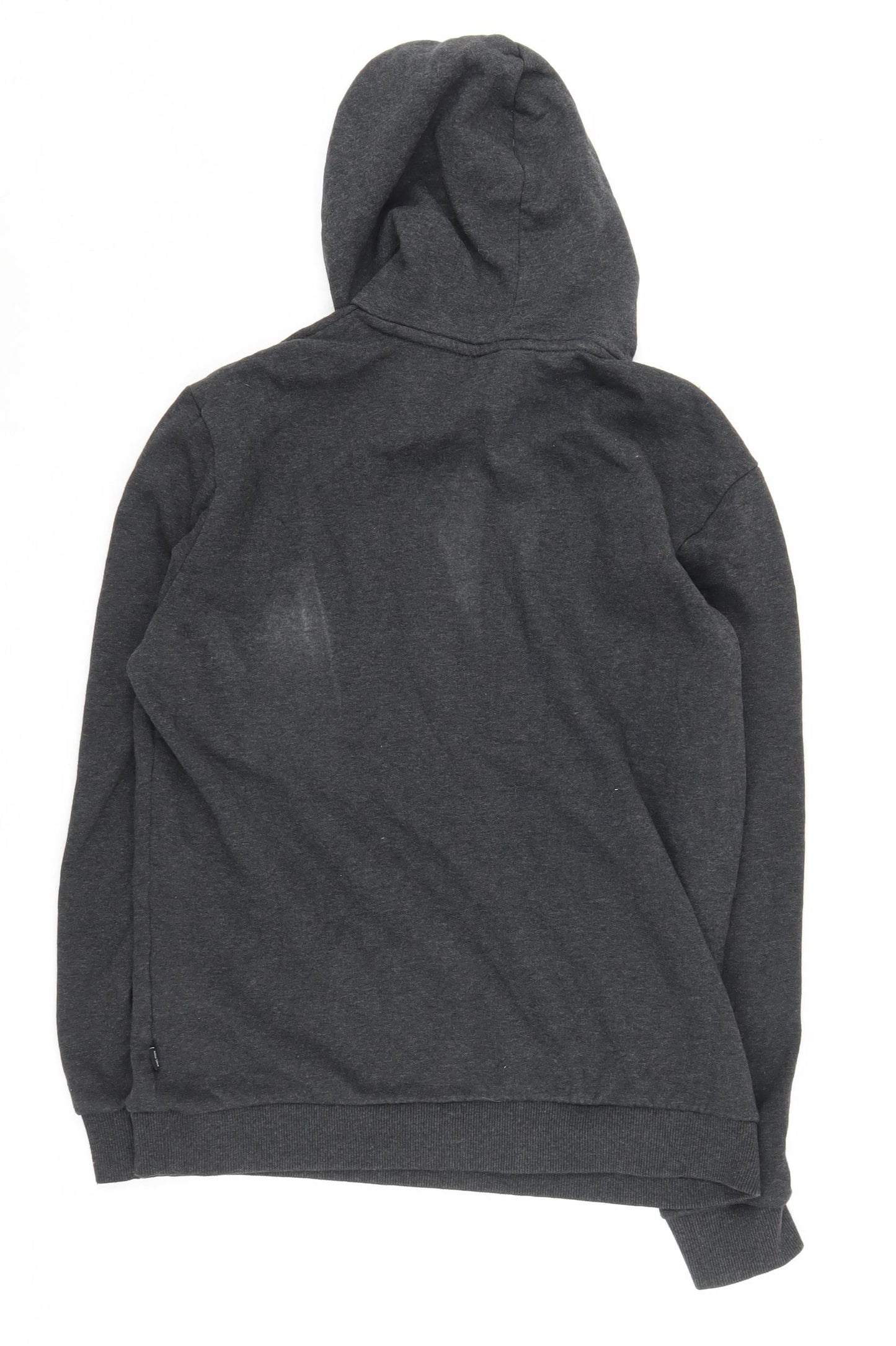 Mens UK Size M PUMA Grey Pullover Hoodie