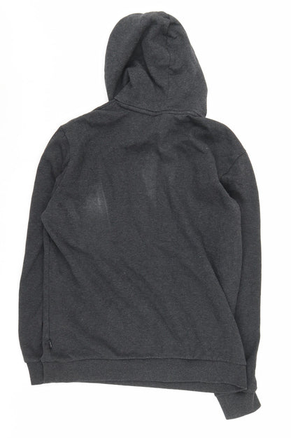 Mens UK Size M PUMA Grey Pullover Hoodie