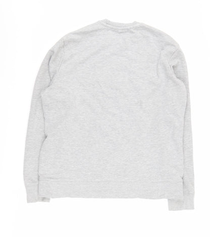 Mens UK Size L Champion Grey Pullover Sweatshirt