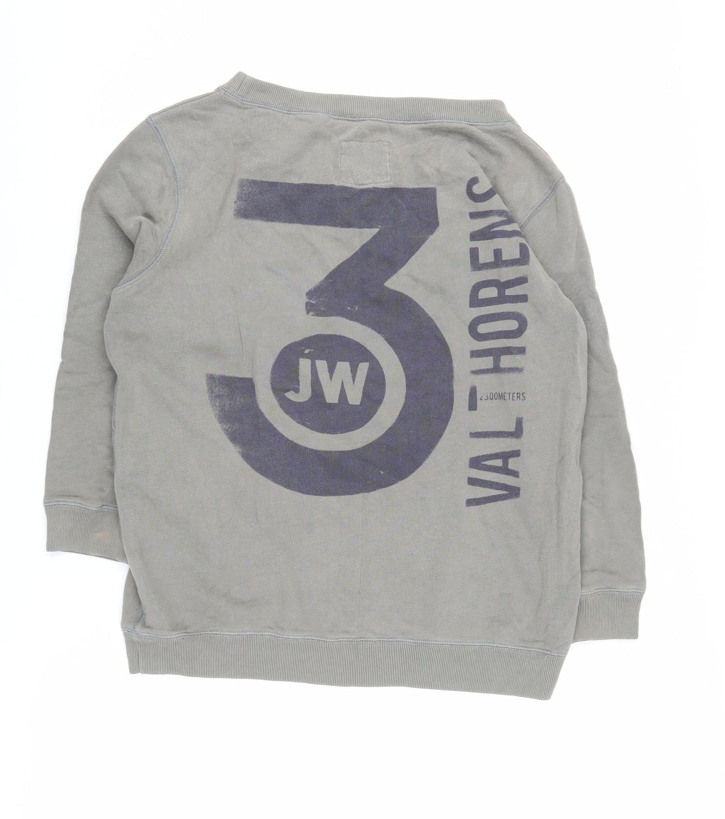 Womens UK Size 10 Jack Wills Grey Pullover Sweatshirt