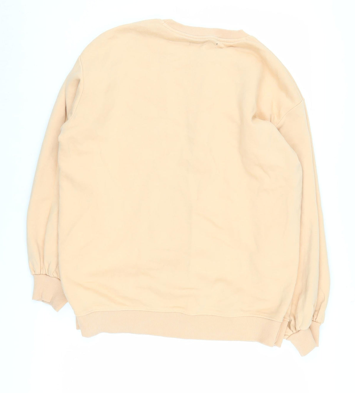 Threadbare Women's Beige Crew Neck Sweatshirt Size 12