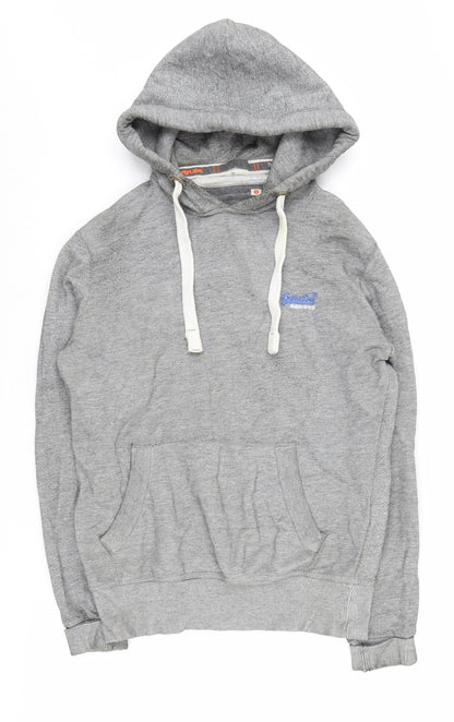 Superdry Men's Grey Hoodie S Pullover Fleece