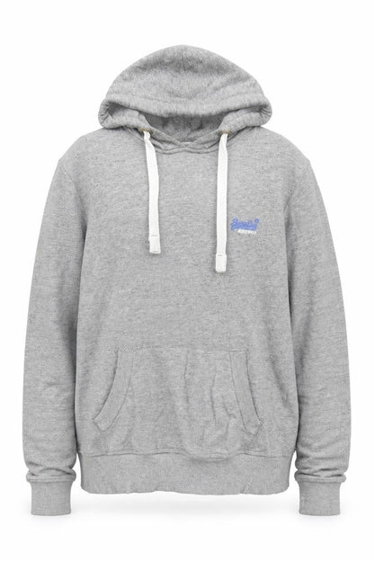 Mens UK Size S Superdry Grey Pullover Hoodie