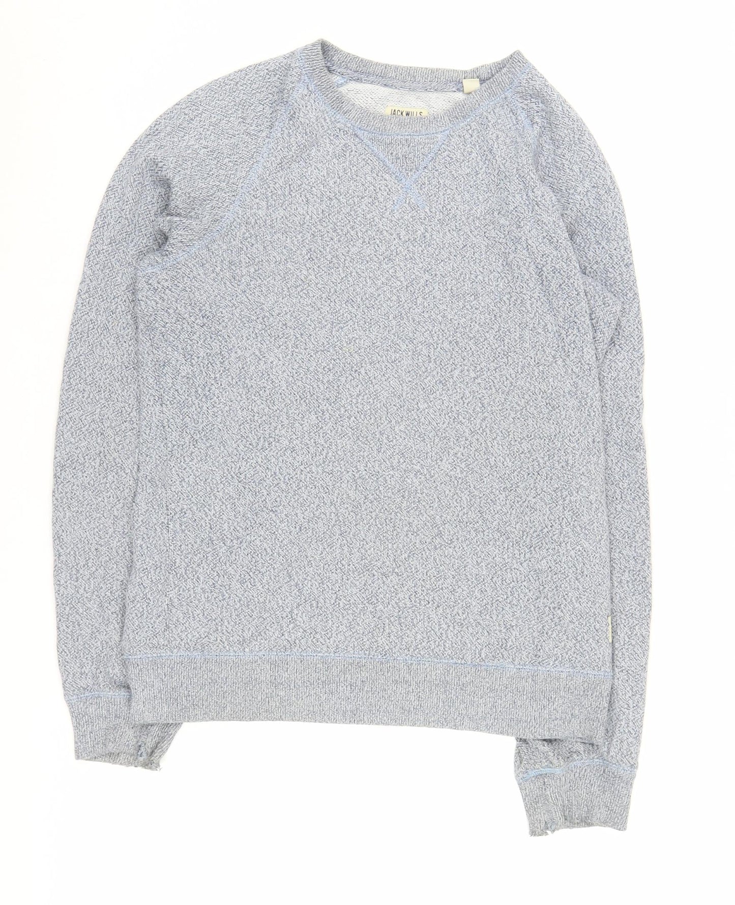 Jack Wills Blue Men's Pullover Jumper in Small