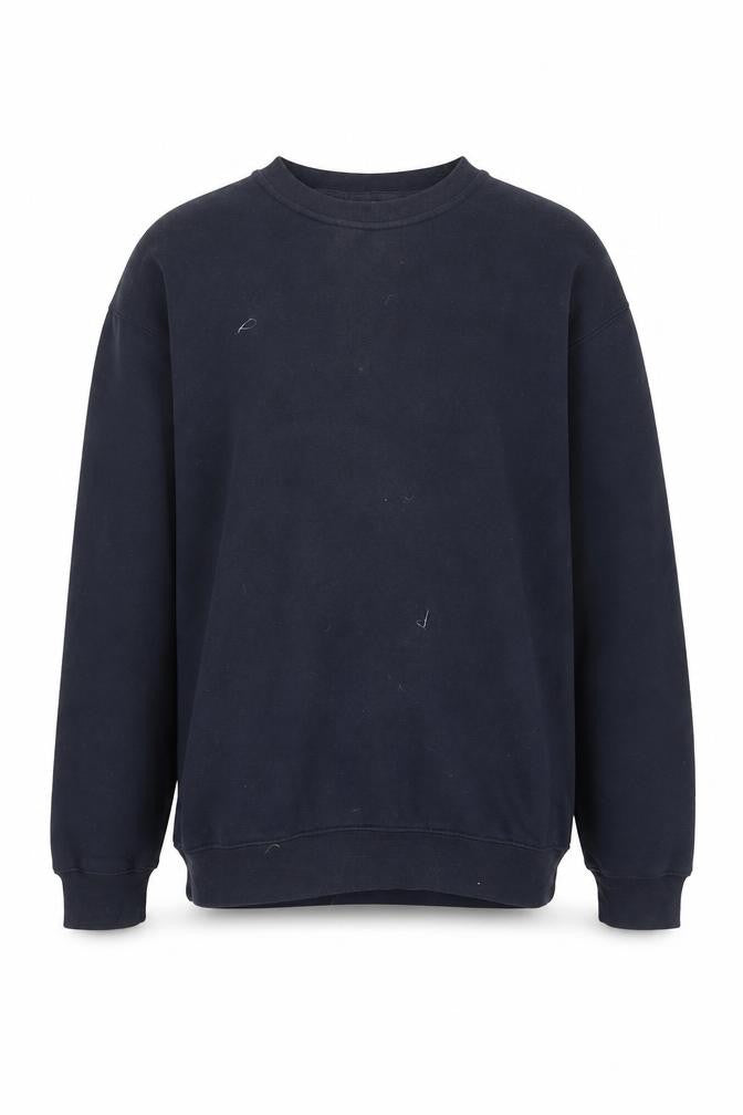 Mens UK Size S Zantos Black Pullover Sweatshirt