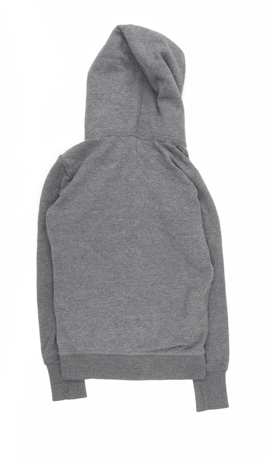 Superdry Women's Grey XS Full Zip Hoodie