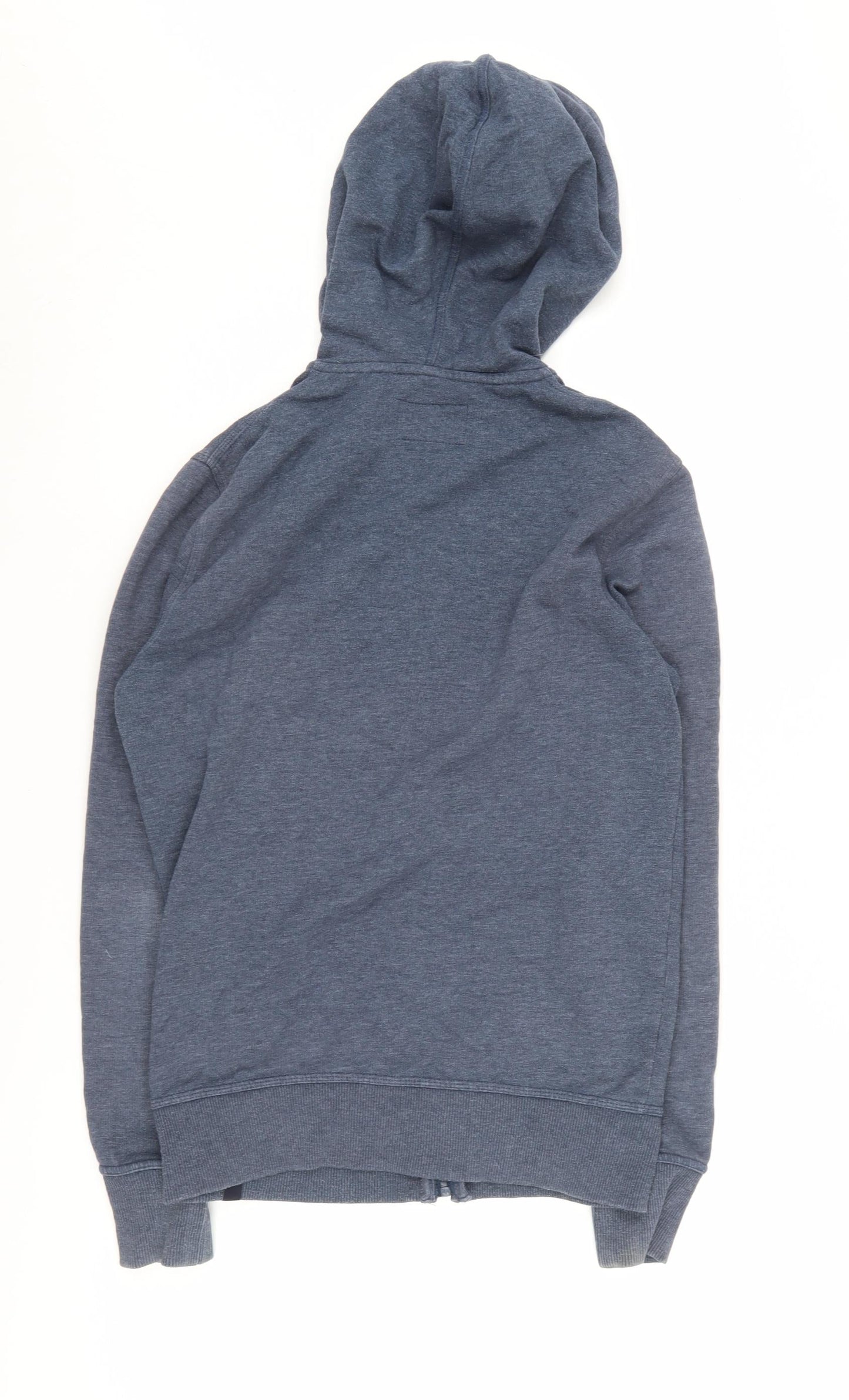 Mens UK Size S Criminal Blue Full Zip Hoodie