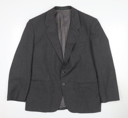 Mens UK Size 42 C&A Regular Grey Suit Jacket