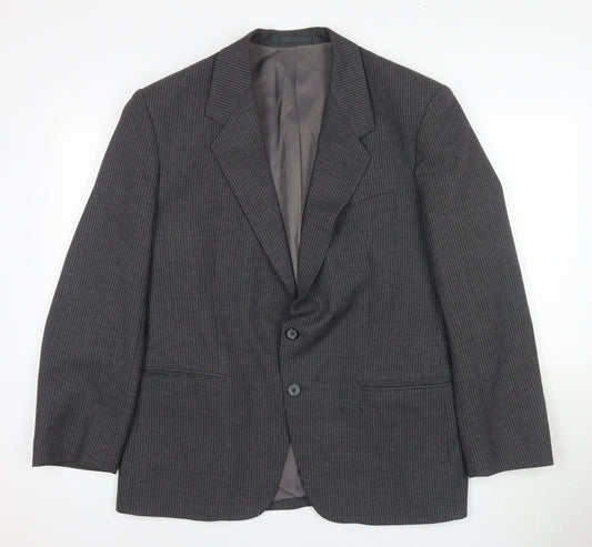 Mens UK Size 42 C&A Regular Grey Suit Jacket