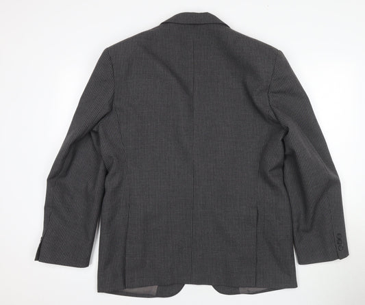 Mens UK Size 42 C&A Regular Grey Suit Jacket