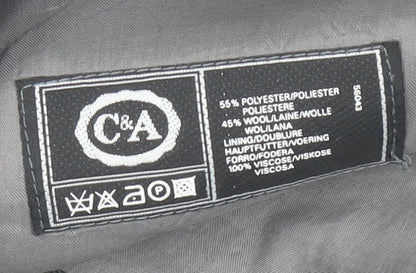 Mens UK Size 42 C&A Regular Grey Suit Jacket