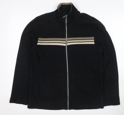 Mens UK Size M NEXT Black Varsity Jacket