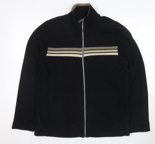 Mens UK Size M NEXT Black Varsity Jacket