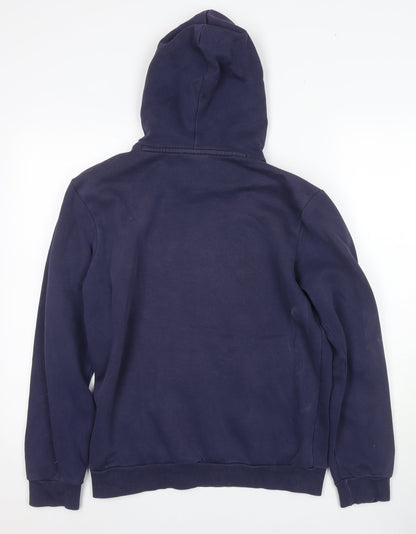 Mens UK Size S PUMA Blue Pullover Hoodie