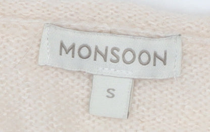 Womens UK Size S Monsoon Multicoloured Pullover Jumper