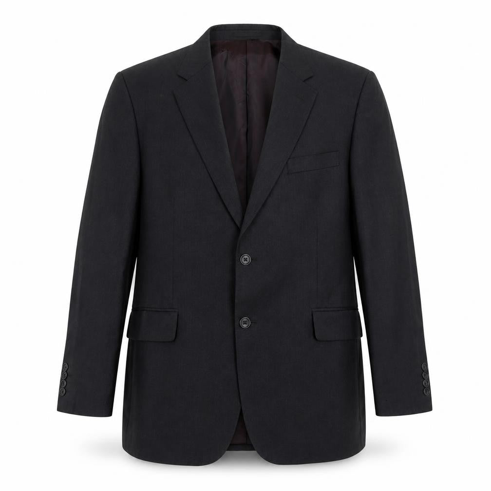 Mens UK Size 42 Chester Barrie Regular Black Suit Jacket