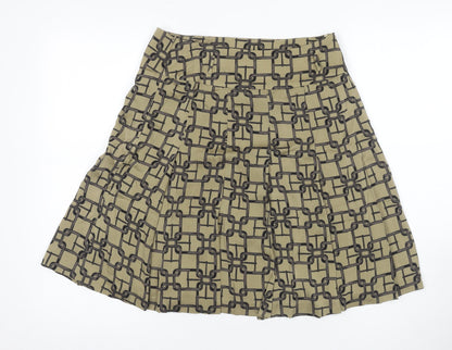 Karen Millen Women's Multicoloured A-Line Skirt, Size 8