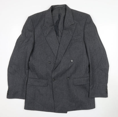 Mens UK Size 40 Centaur Regular Grey Suit Jacket