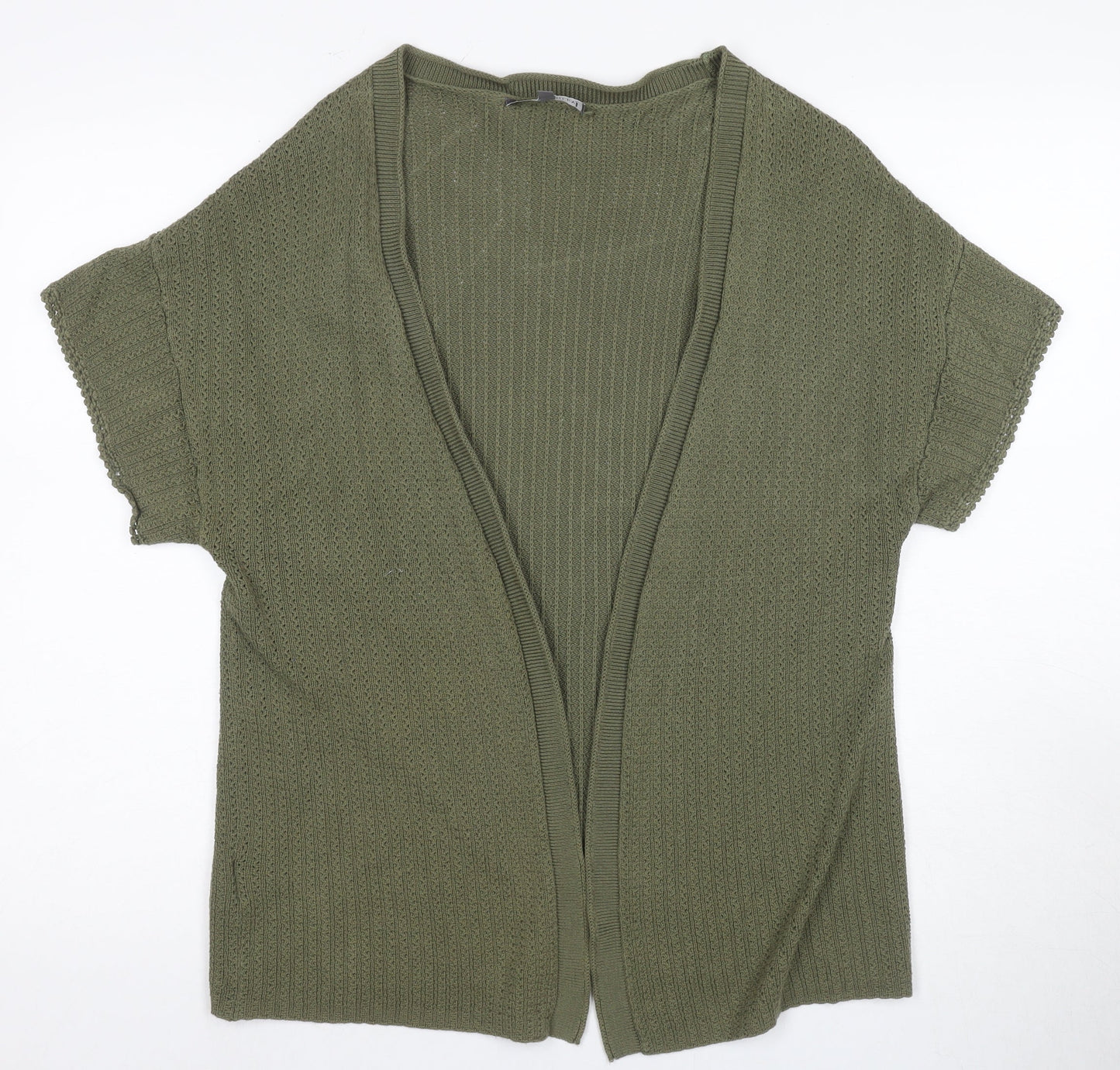Womens UK Size 8 Laura Ashley Green Cardigan Jumper