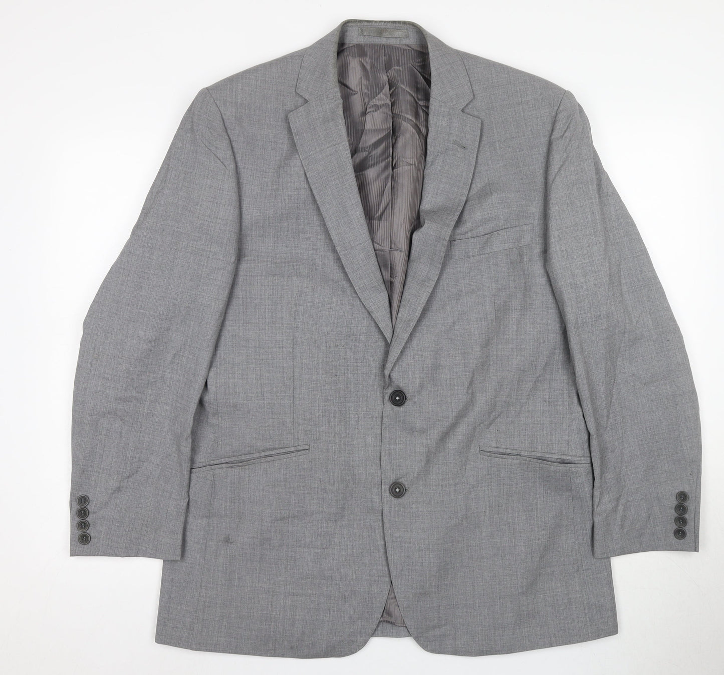 Mens UK Size 42 Jasper Conran Regular Grey Suit Jacket